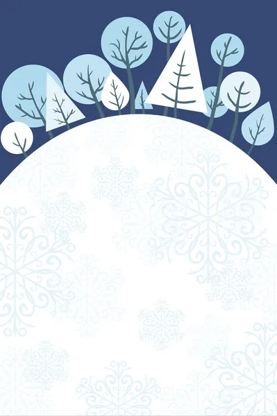 Invierno — Vector de stock