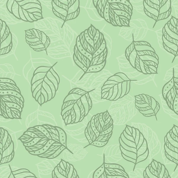 Groene bladeren — Stockvector