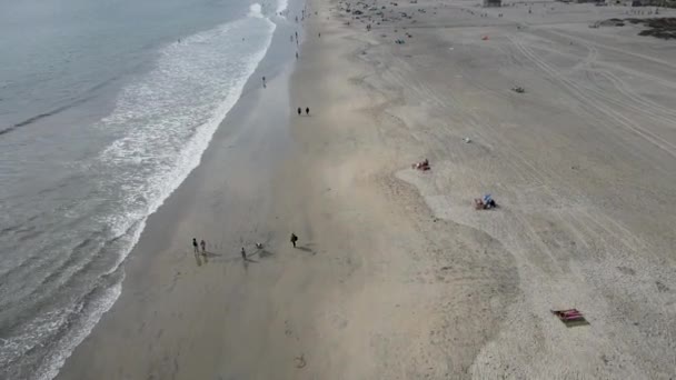 Veduta aerea dell'isola di Coronado, San Diego, California, USA — Video Stock