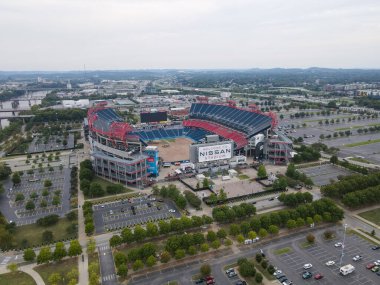 Nissan Stadyumu Nashville, Tennessee Titans NFL Futbol Takımı Stadyumu. Nashville, Tennessee, ABD