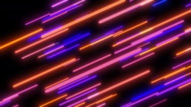 Pembe uçan neon ışıklar soyut arkaplan