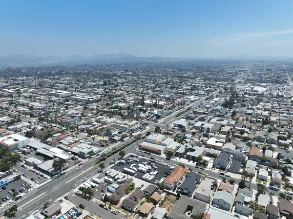 San Diego Kaliforniya Abd Deki North Park Mahallesinin Hava Görüntüsü — Stok fotoğraf