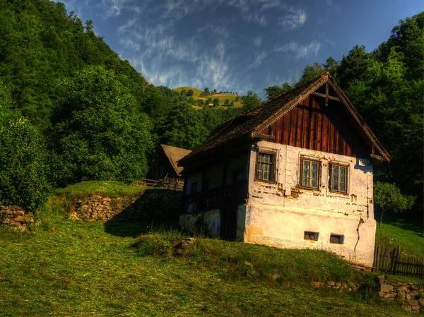 Maison ancienne en Transylvanie Images De Stock Libres De Droits