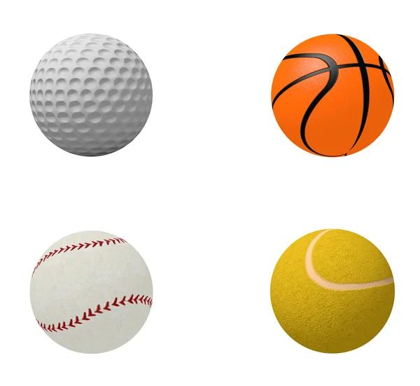 Various balls — Stock Photo, Image