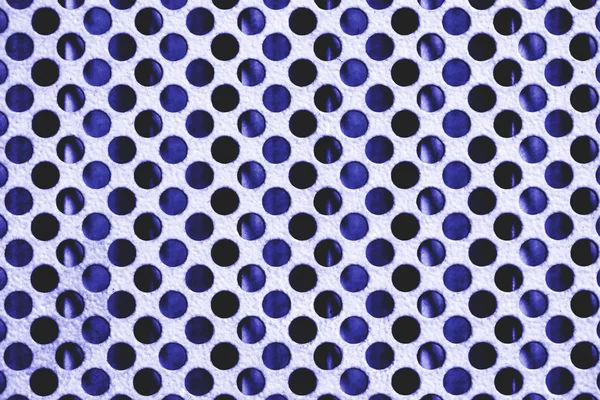 Metal hole pattern — Stock Photo, Image