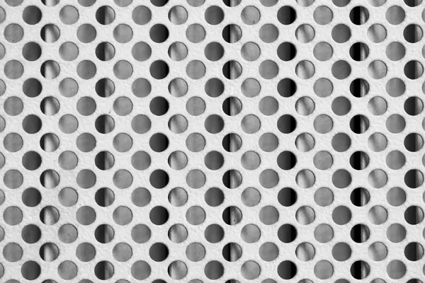 금속 구멍 패턴 — 스톡 사진