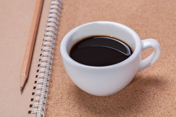 Taza de café blanco — Foto de Stock