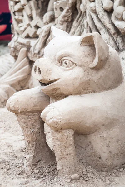 World Sand Sculpture Festival of Thailand — Stock Photo, Image
