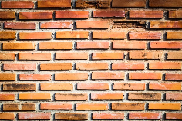 Gamle mursten væg - Stock-foto