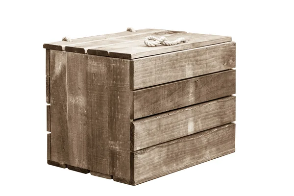 Cassetta di legno — Foto Stock