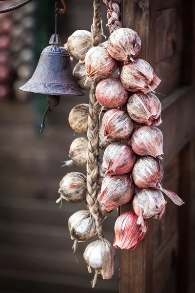 Mazzo di aglio — Foto Stock