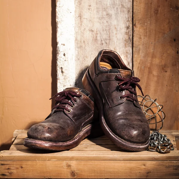 Rugged shoes — Stock Photo, Image