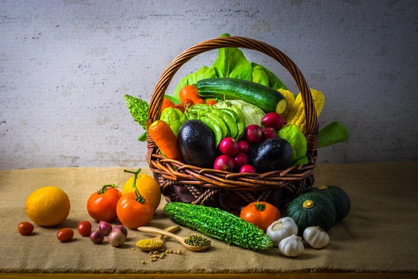 Stilleven plantaardige — Stockfoto