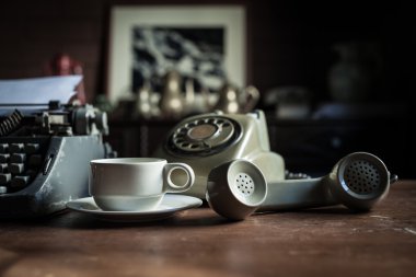 Natürmort retro ofis