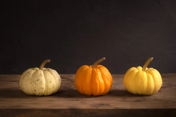 Ausgefallener Kürbis — Stockfoto