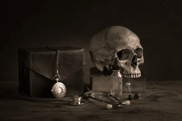 Vintage skull — Stock Photo, Image