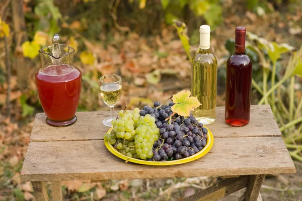 Z winogron winorośli — Zdjęcie stockowe