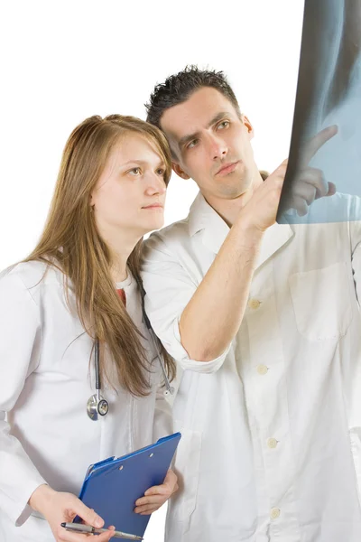 Analyzing radiography — Stock Photo, Image