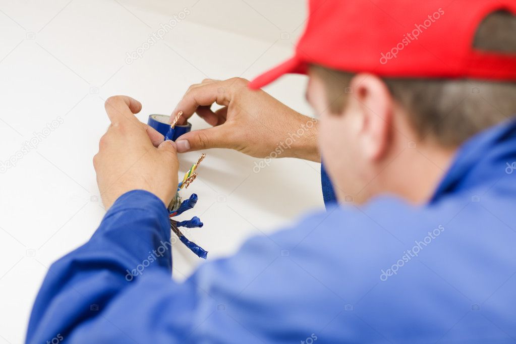 Handyman working
