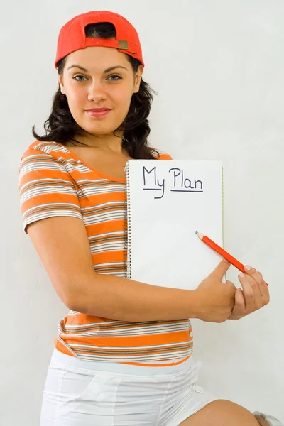 My plan - clipboard — Stock Photo, Image