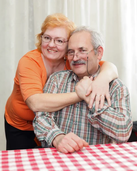 Vriendelijkheid in familie — Stockfoto