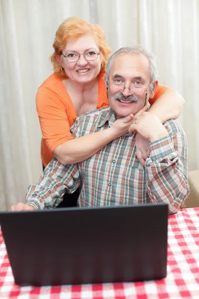 Beautiful senior couple — Stock Photo, Image