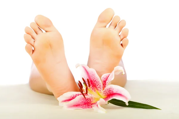 Clean Woman Feet — Stock Photo, Image