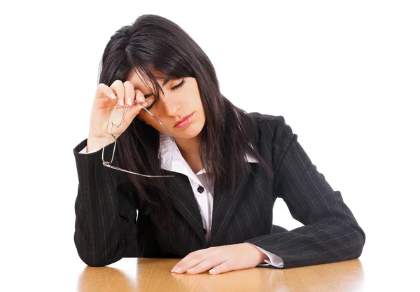 Agotamiento en el trabajo — Foto de Stock