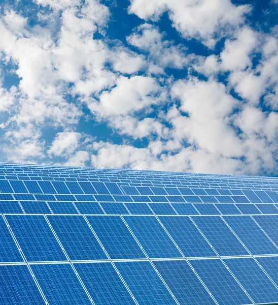 Obnovitelná solární energie — Stock fotografie