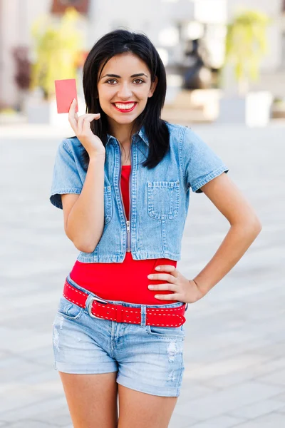 Pago con tarjeta de crédito — Foto de Stock