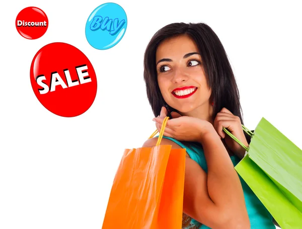 Ads For Shoppers — Stock Photo, Image