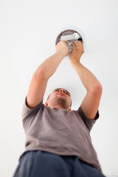 Repairman Fixing — Stock Photo, Image