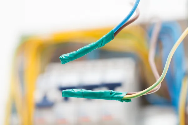 Cables para fusible eléctrico —  Fotos de Stock