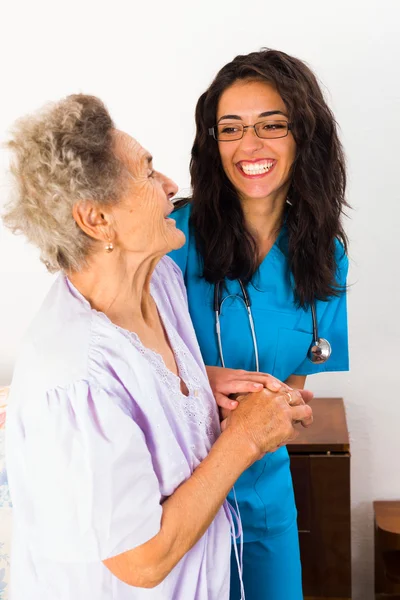 Caring nurse — Stock Photo, Image