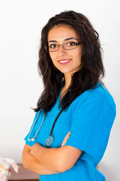 Retrato de enfermeira médica — Fotografia de Stock