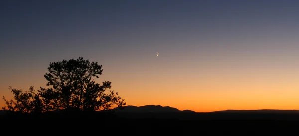 Pôr do sol fora Arcos N.P. . — Fotografia de Stock