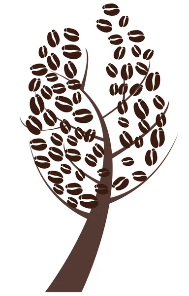 Coffee tree — Stock Vector