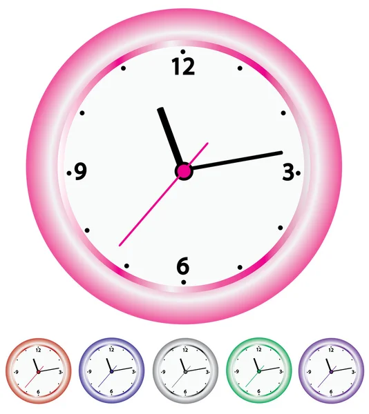 Годинник — стоковий вектор