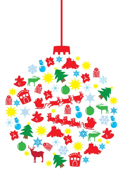 Christmas Elements — Stock Vector