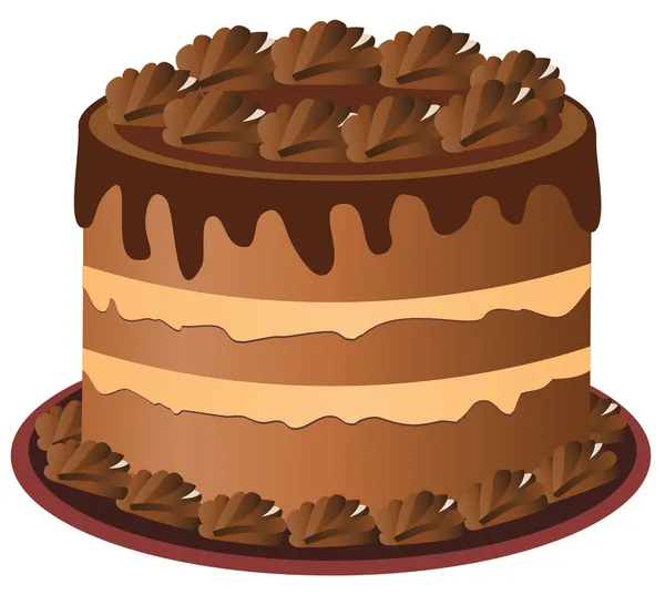 Cake — Stock Vector