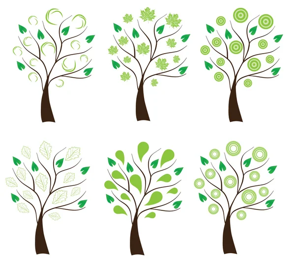 Trees — Stock Vector