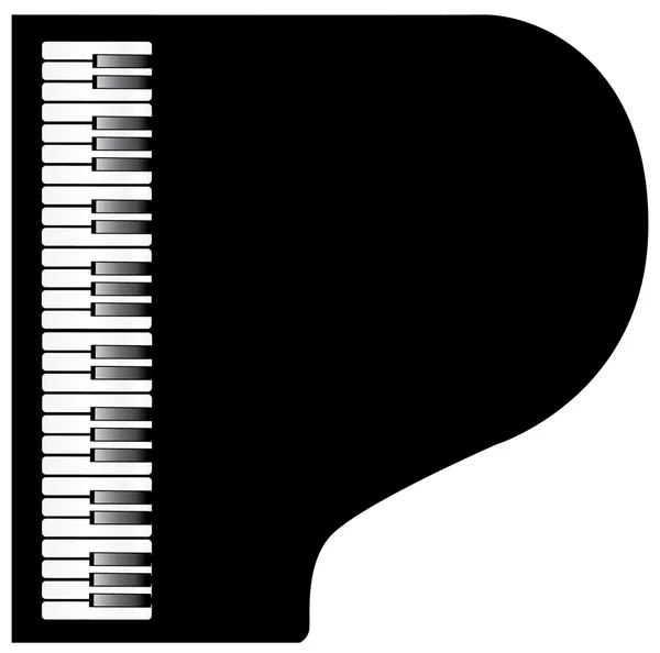 Piano. — Vector de stock