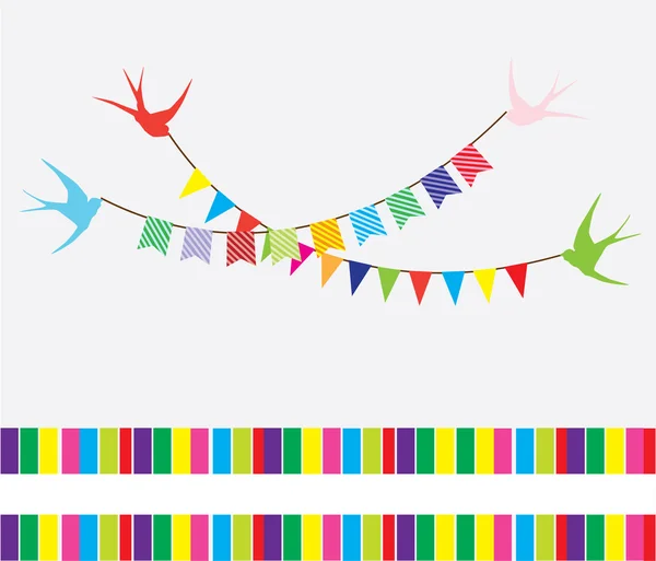 Bunting — Stock Vector