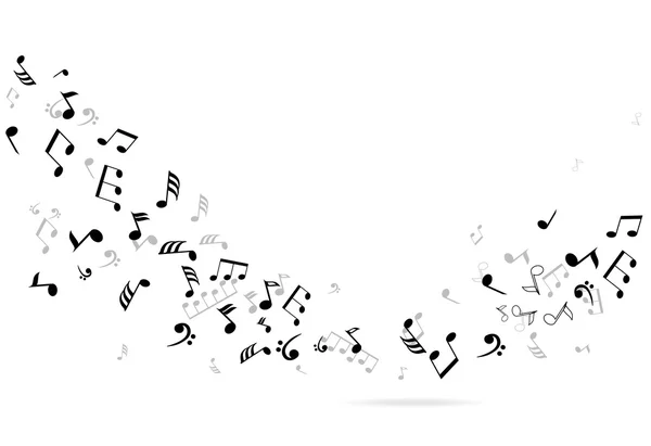 Notes de musique — Image vectorielle