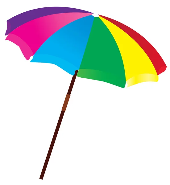 Beach Umbrella — Stock Vector