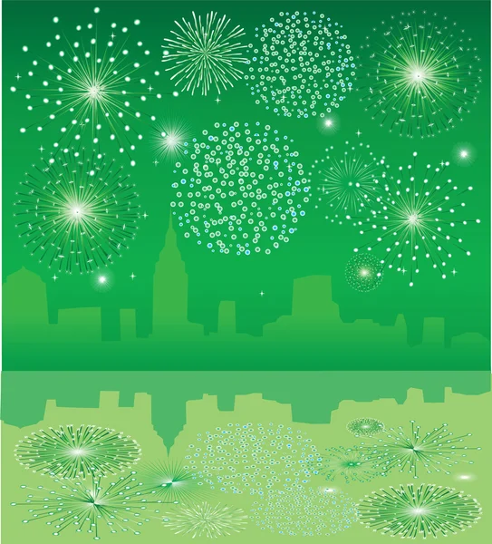 Fireworks — Stock Vector