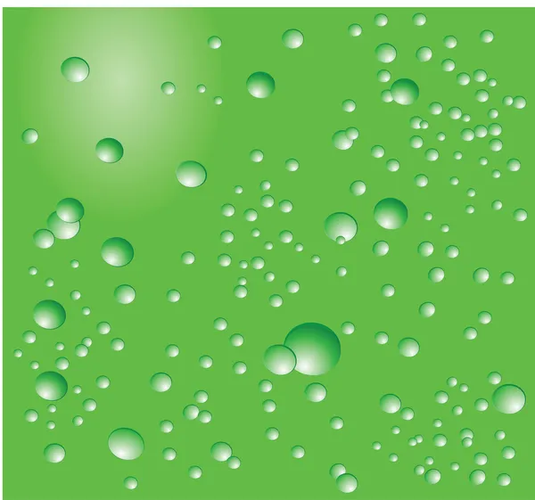 Burbujas de agua — Vector de stock