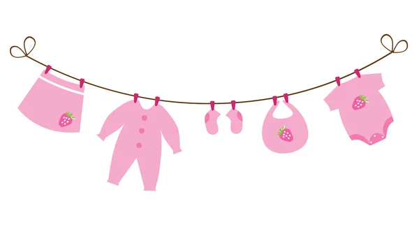 1 3 Baby Clothes Hanging Vector Images Baby Clothes Hanging Illustrations Depositphotos