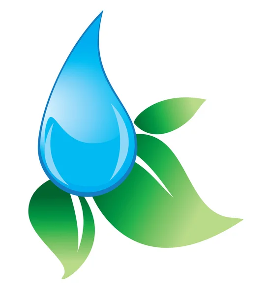 Gota de agua — Vector de stock