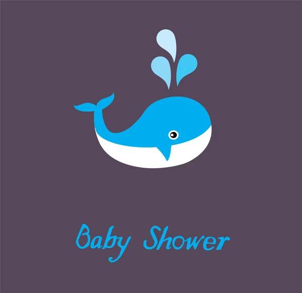 Wal-Baby — Stockvektor